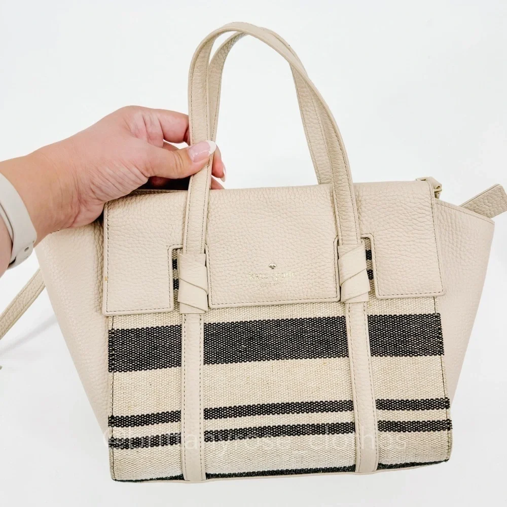 KATE SPADE Daniels Drive Fabric Small Abigail Satchel